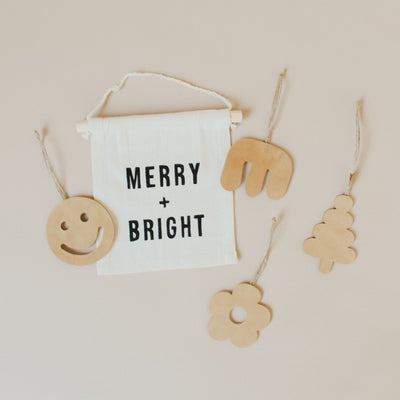 Christmas Tree Leather Ornament | Handmade & Sustainable