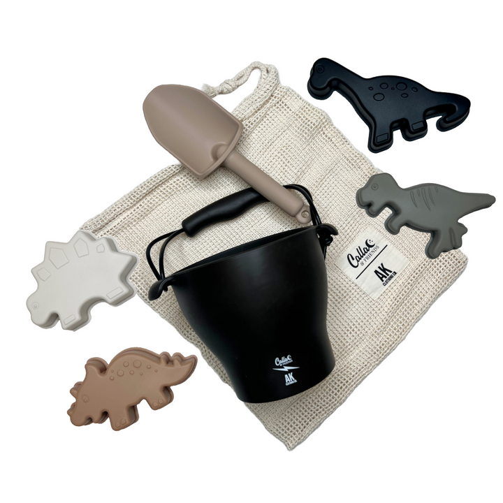 AK Clothing x C&amp;F Dino Silicone Beach Toy Set