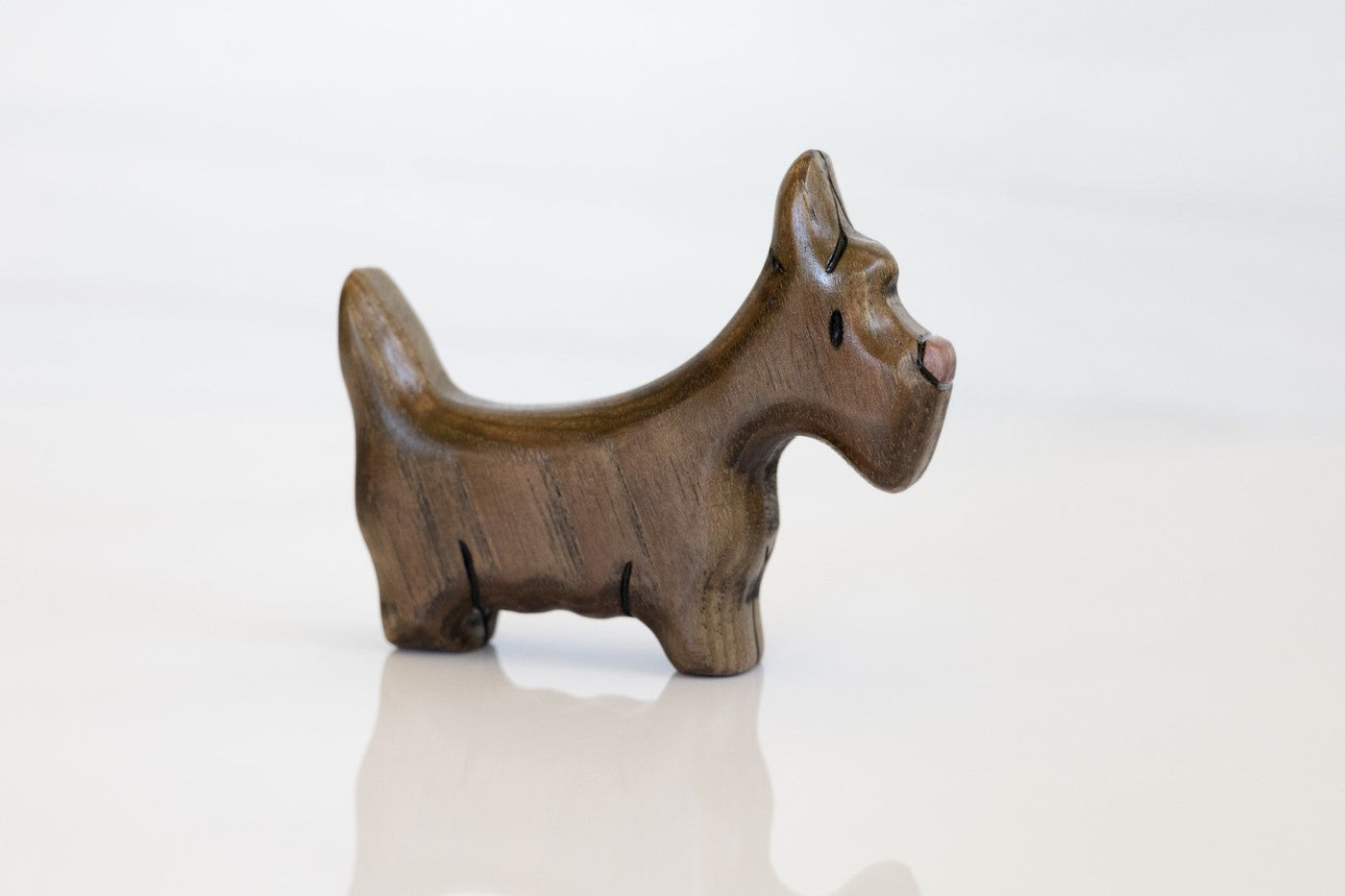 Wooden Scottie Dog Scottish Terrier Toy