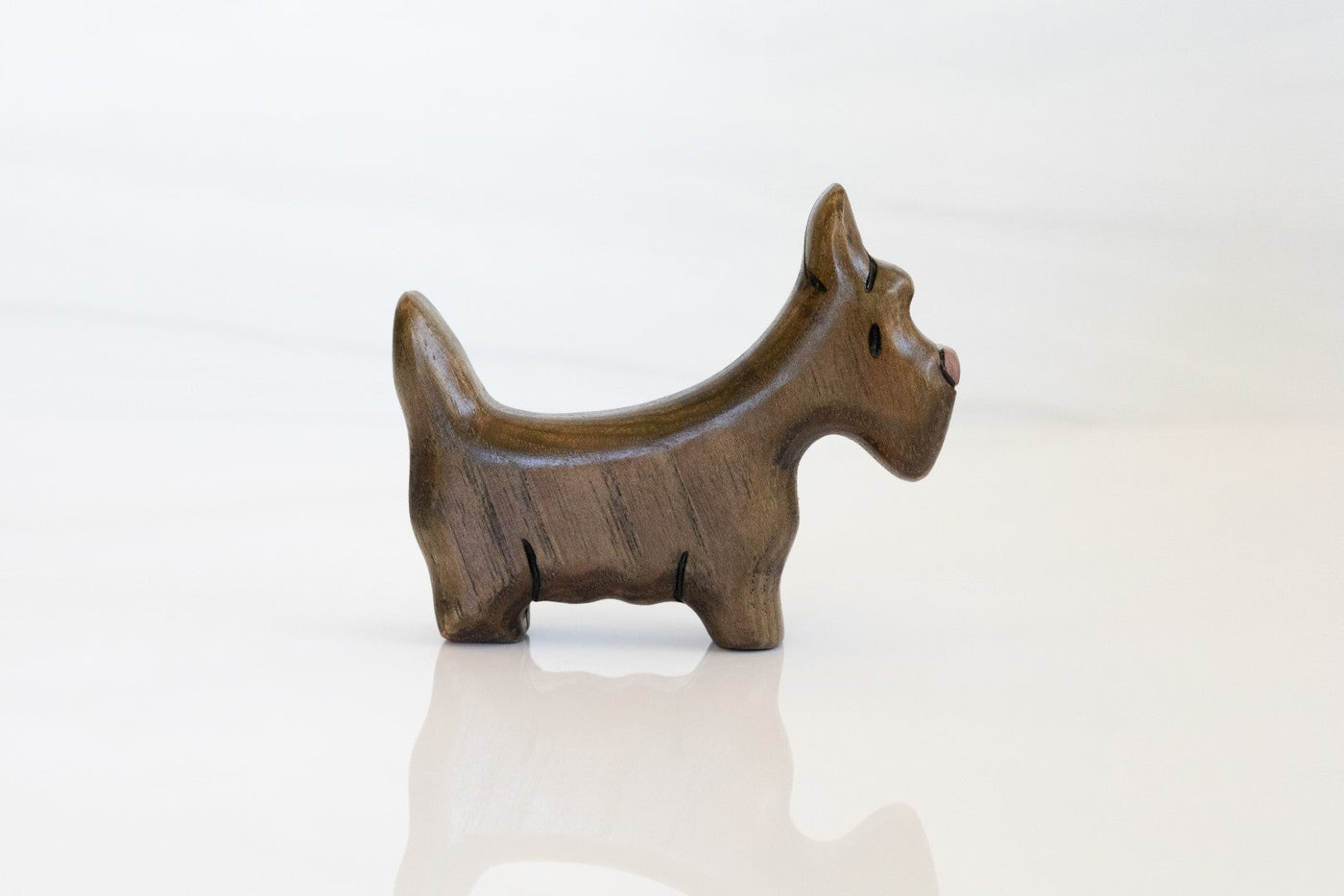 Wooden Scottie Dog Scottish Terrier Toy