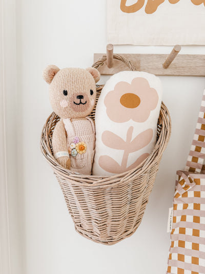 Bloom Canvas Pillow | Hand Screen Printed | Home Décor