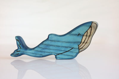 Wooden Humpback Whale Toy