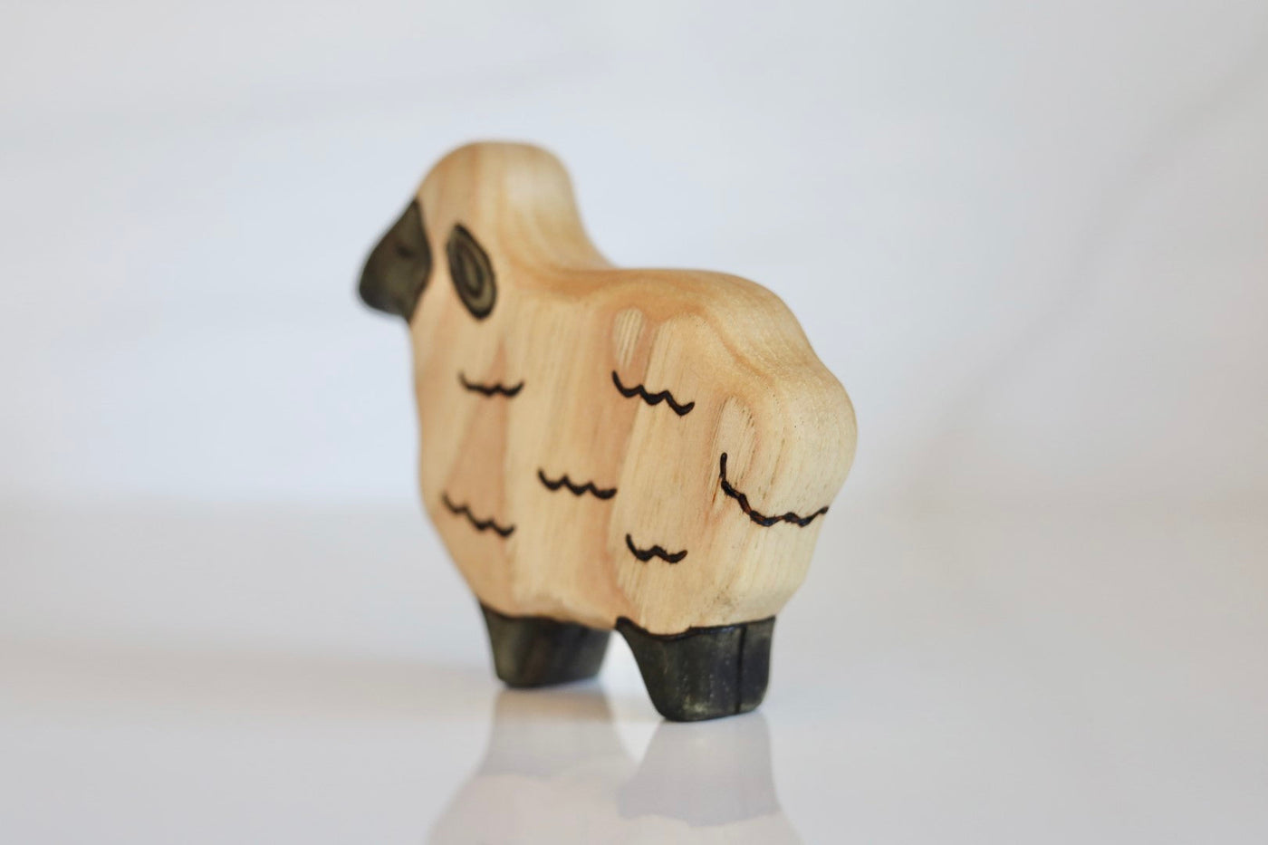 Wooden Sheep Toy