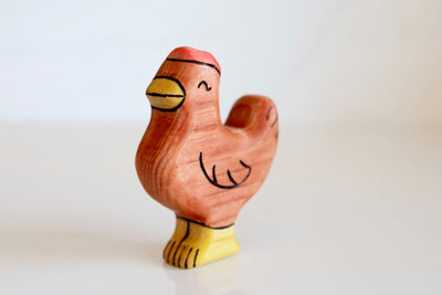 Wooden Chicken Toy - Rooster Or Hen