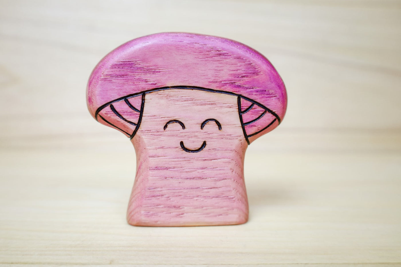 PREORDER - Wooden Mushroom Blewits Toy