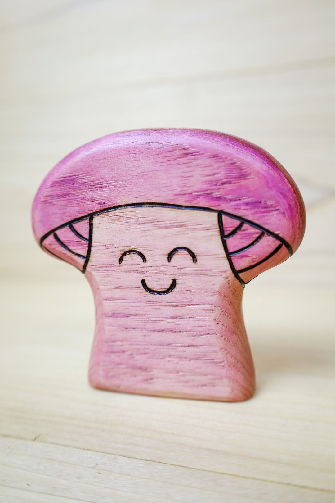 PREORDER - Wooden Mushroom Blewits Toy