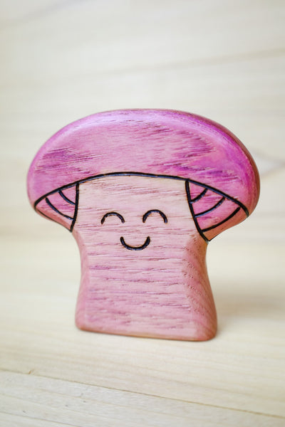 PREORDER - Wooden Mushroom Blewits Toy