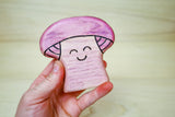 Wooden Mushroom Blewits Toy · view 5