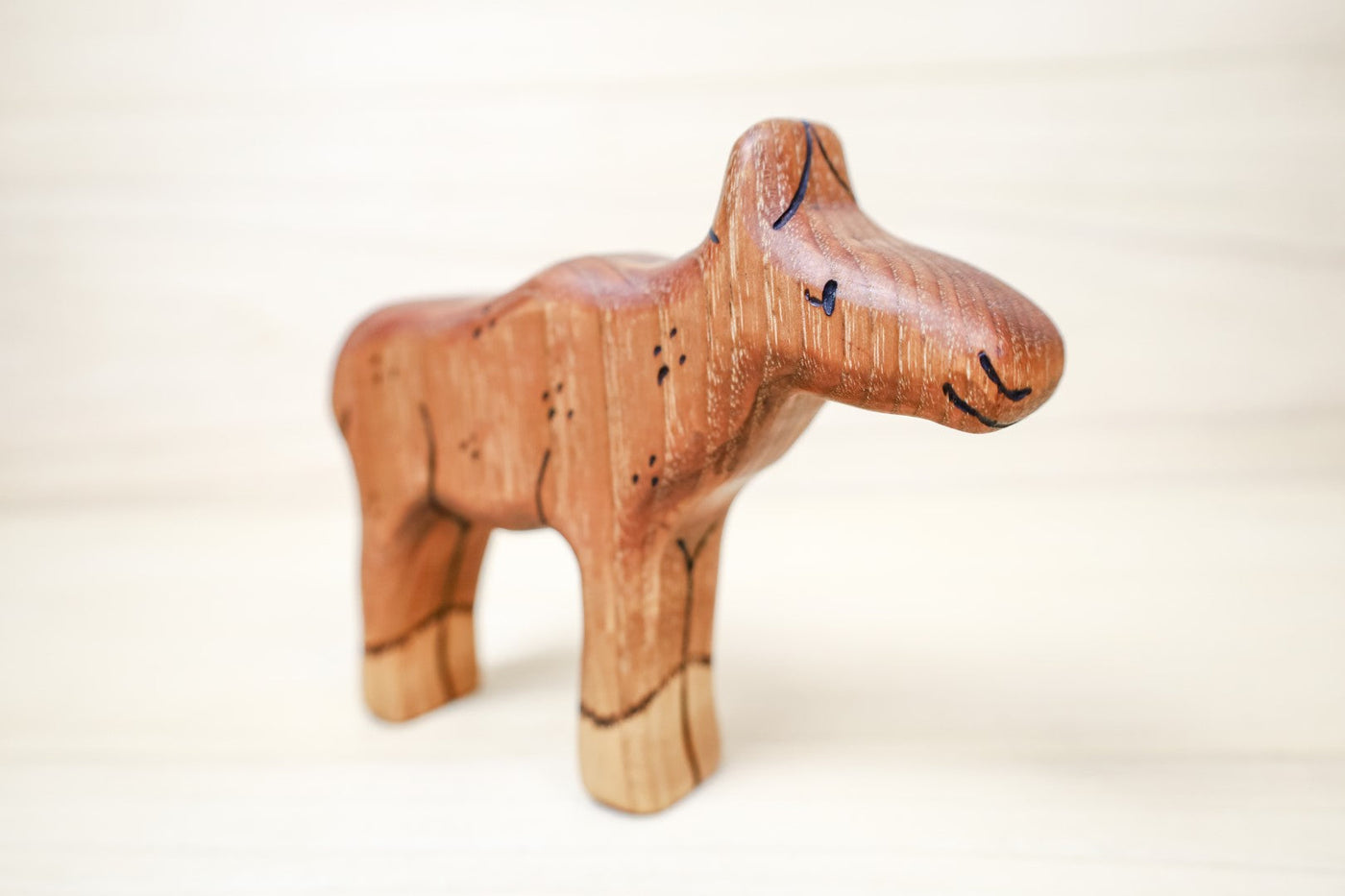 Wooden Moose Family- Daddy, Mama, or Baby Moose