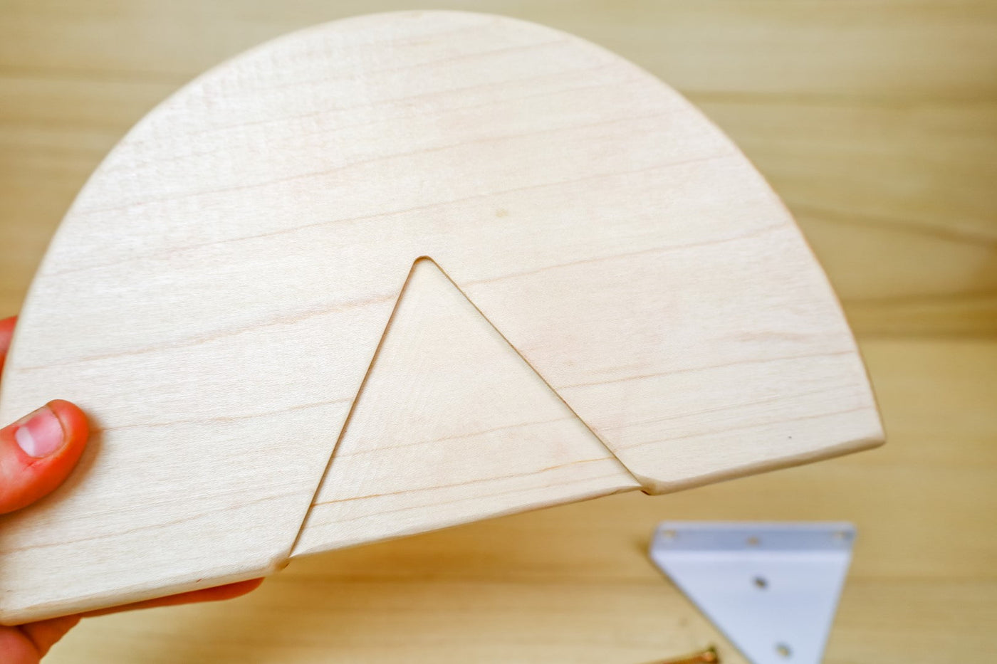 PREORDER - Mushroom Top Floating Wall Shelf