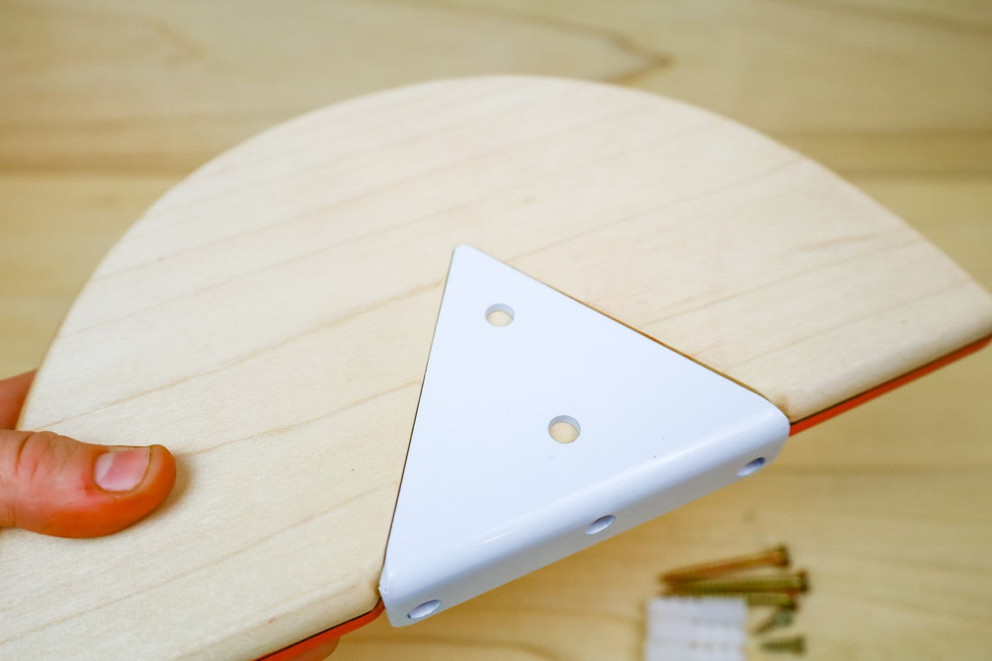 PREORDER - Mushroom Top Floating Wall Shelf