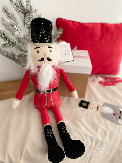 the Nutcracker Shelf Sitter - Red
