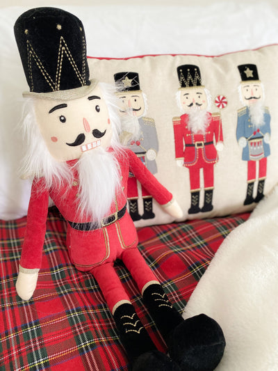 the Nutcracker Shelf Sitter - Red