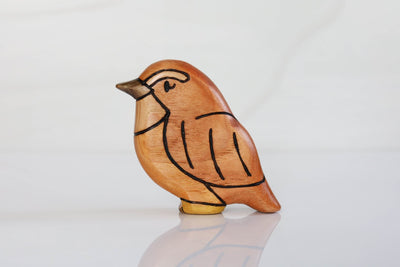 Wooden Wren Bird Toy