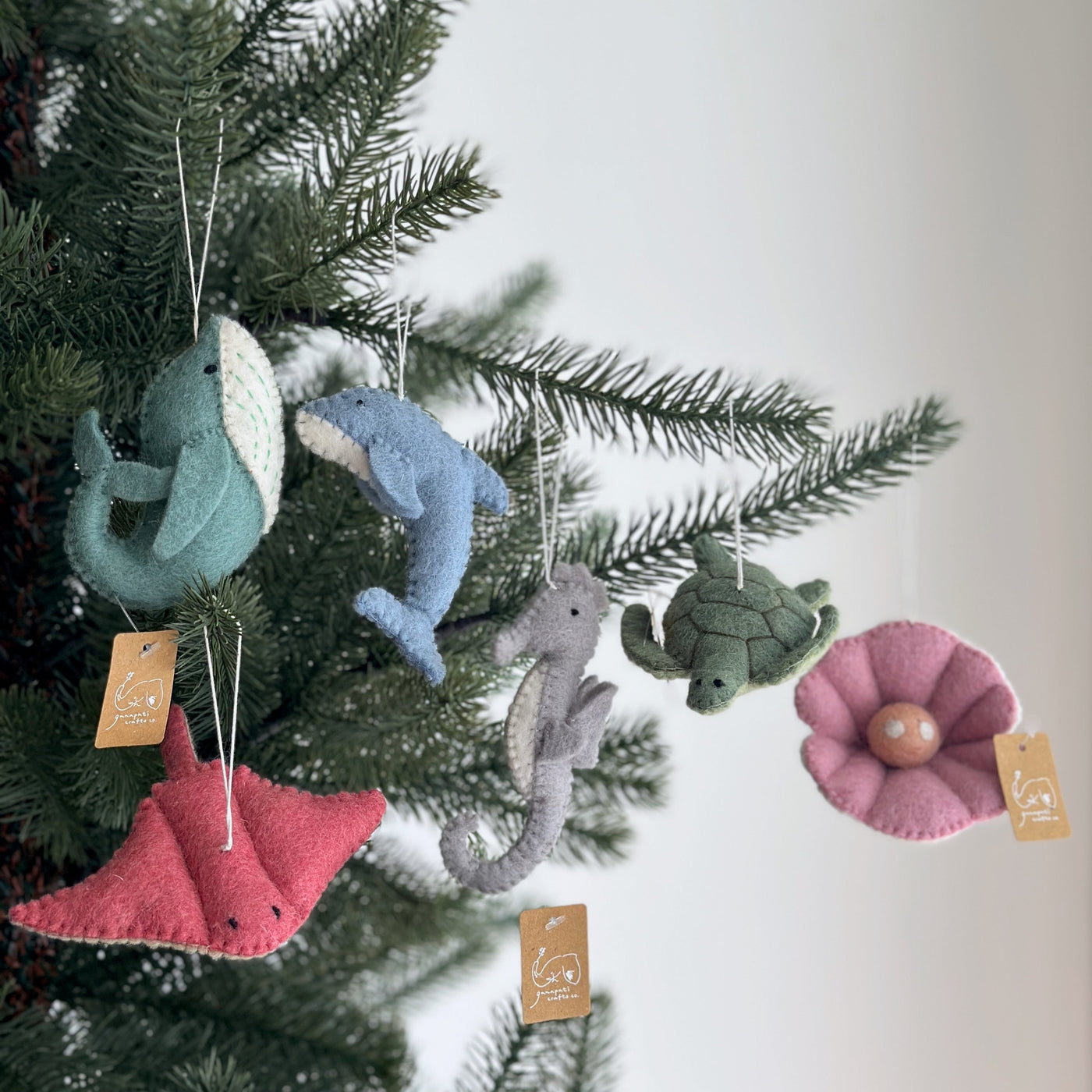 Felt Ornament - Sea Animals Theme / Whale