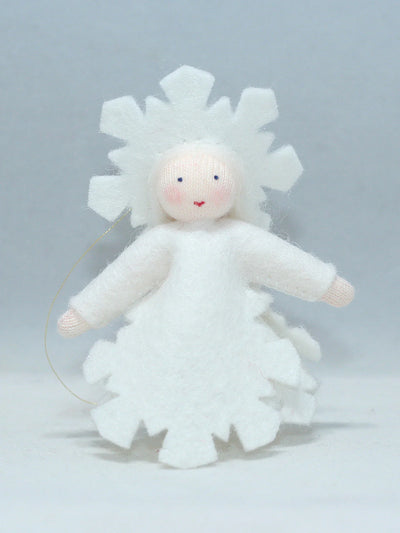 Ice Crystal Princess, White Dress | Fair Skin