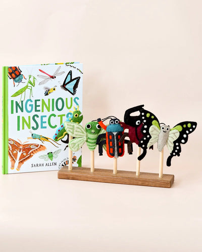 Ingenious Insects Finger Puppets and Book Set by Sarah Allen