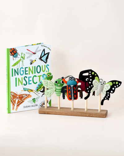 Ingenious Insects Finger Puppets and Book Set by Sarah Allen