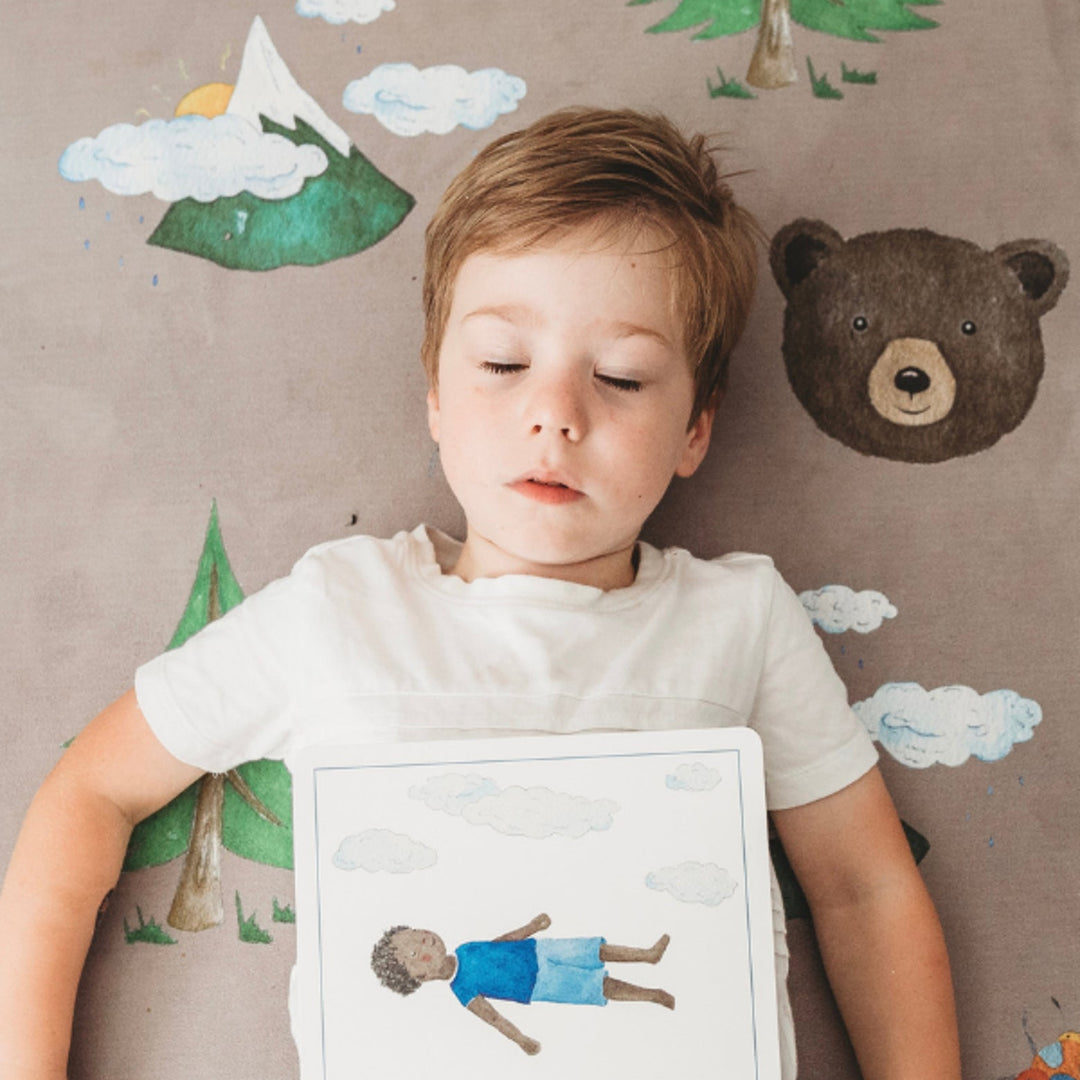 Mindful and Co Kids Yoga Mat, Nature