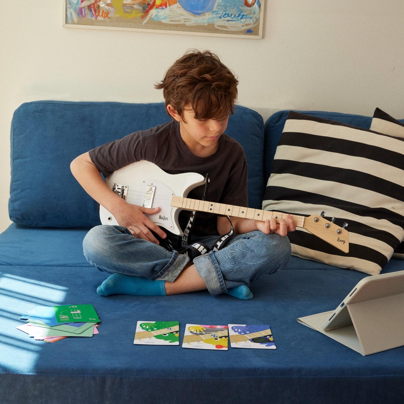 beatles + loog electric guitar (collective)