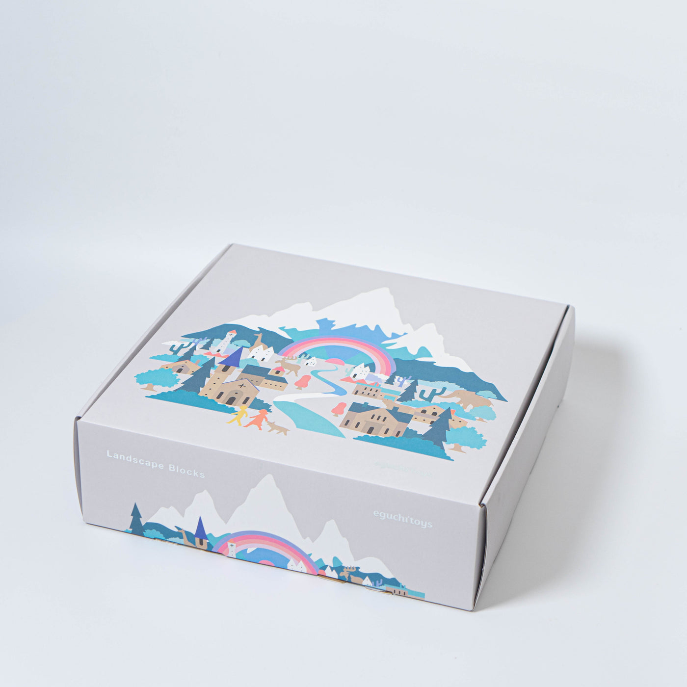 Eguchi Toys Landscape Blocks Puzzle, Large