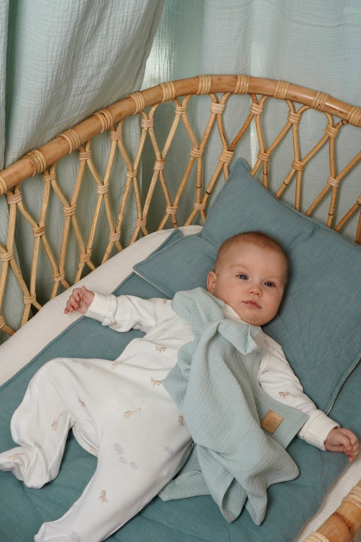 "Cream" Muslin Nappies (Set of 2)