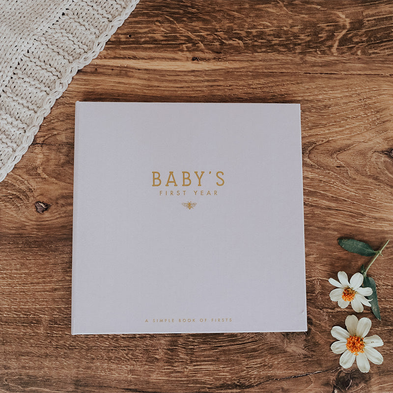 Lucy Darling Honey Bee Luxury Memory Baby Book