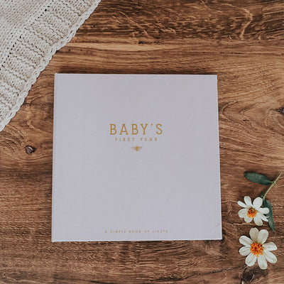 Lucy Darling Honey Bee Luxury Memory Baby Book