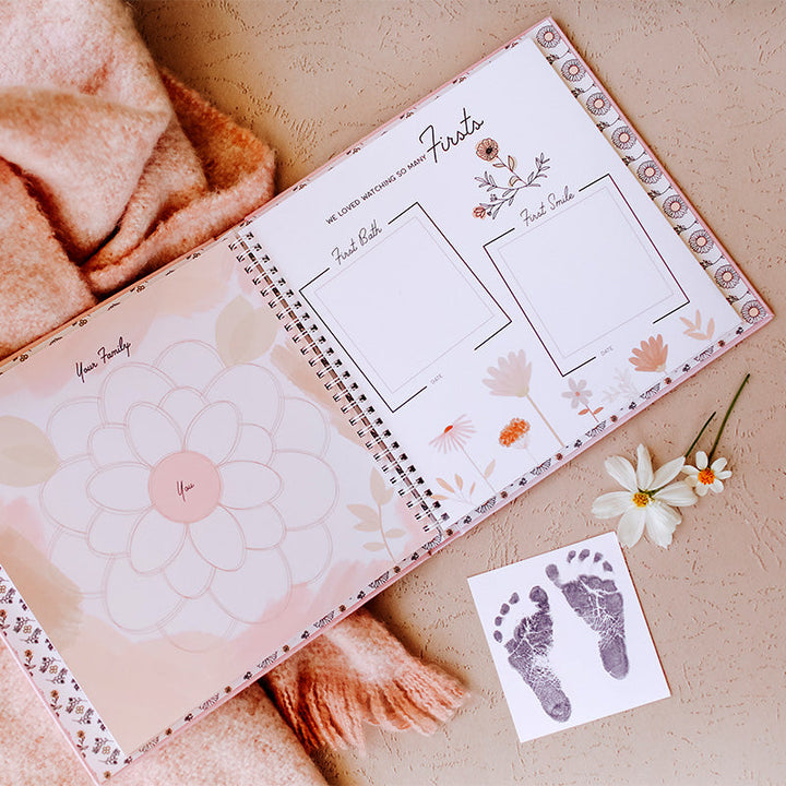 Lucy Darling Wildflower Meadow Luxury Memory Baby Book