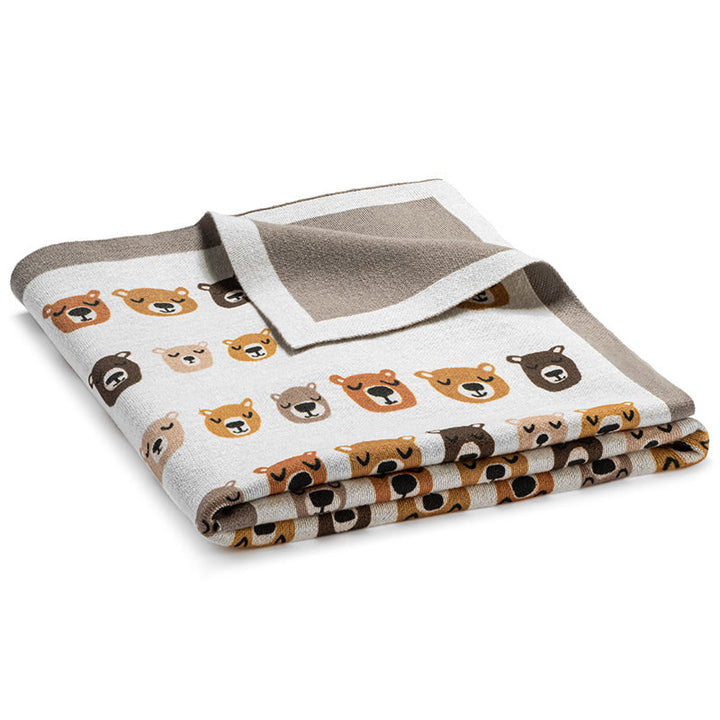 Lucy Darling Little Dreamer Organic Baby Blanket - Little Camper
