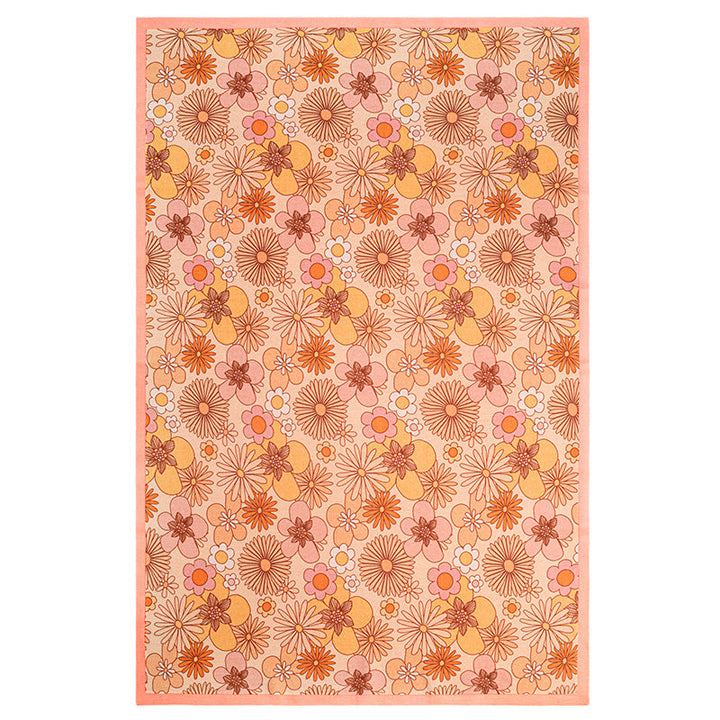 Lucy Darling Little Dreamer Organic Baby Blanket - Flower Child