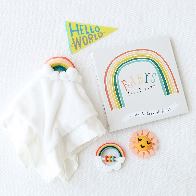 Lucy Darling Little Rainbow Memory Baby Book