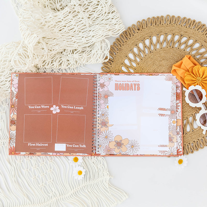 Lucy Darling Flower Child Memory Baby Book