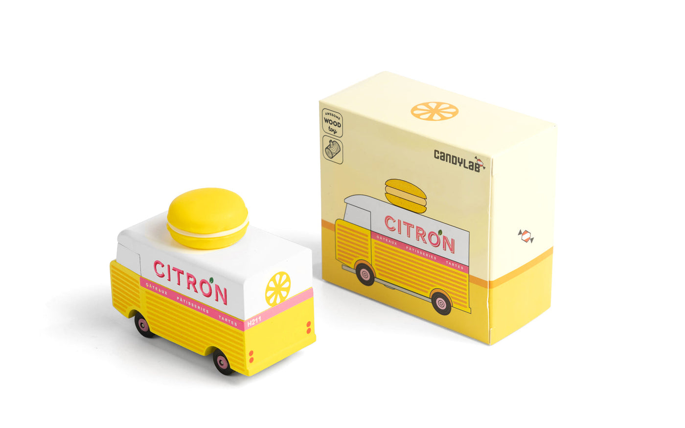 Candylab Citron Macaron Van