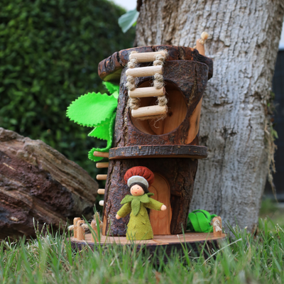 Magic Wood Tree Cave Fairy House