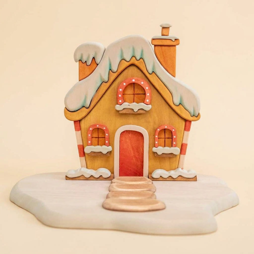 Mako Christmas House with Stand