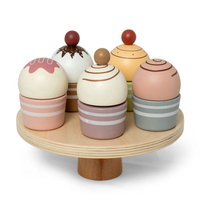 Pre-Order MamaMemo Cupcakes on Cake Stand (Ships in October)