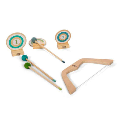 MamaMemo Wooden Bow and Arrow Set