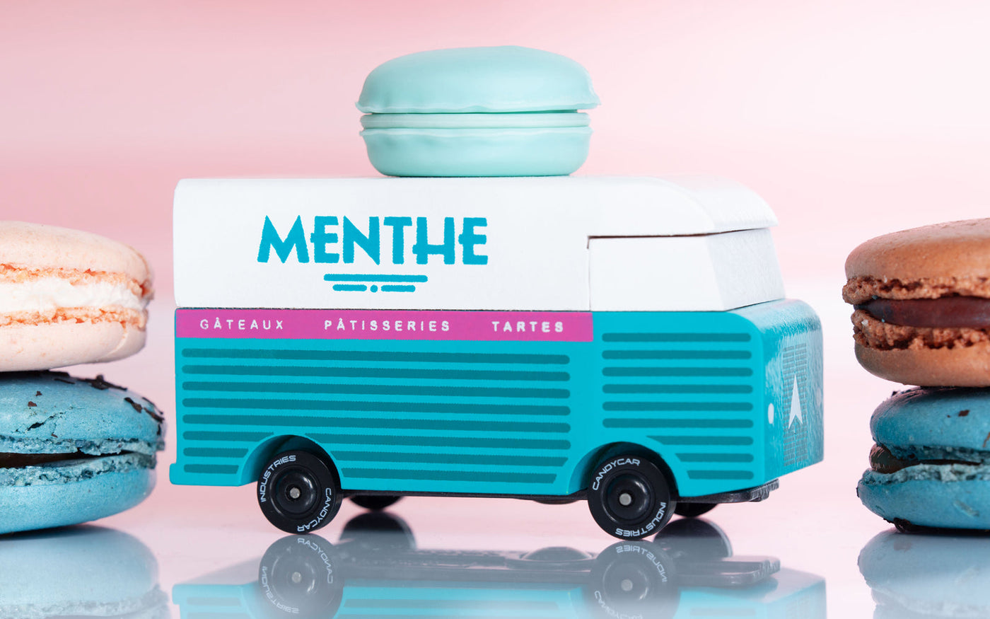 Candylab Menthe Macaron Van