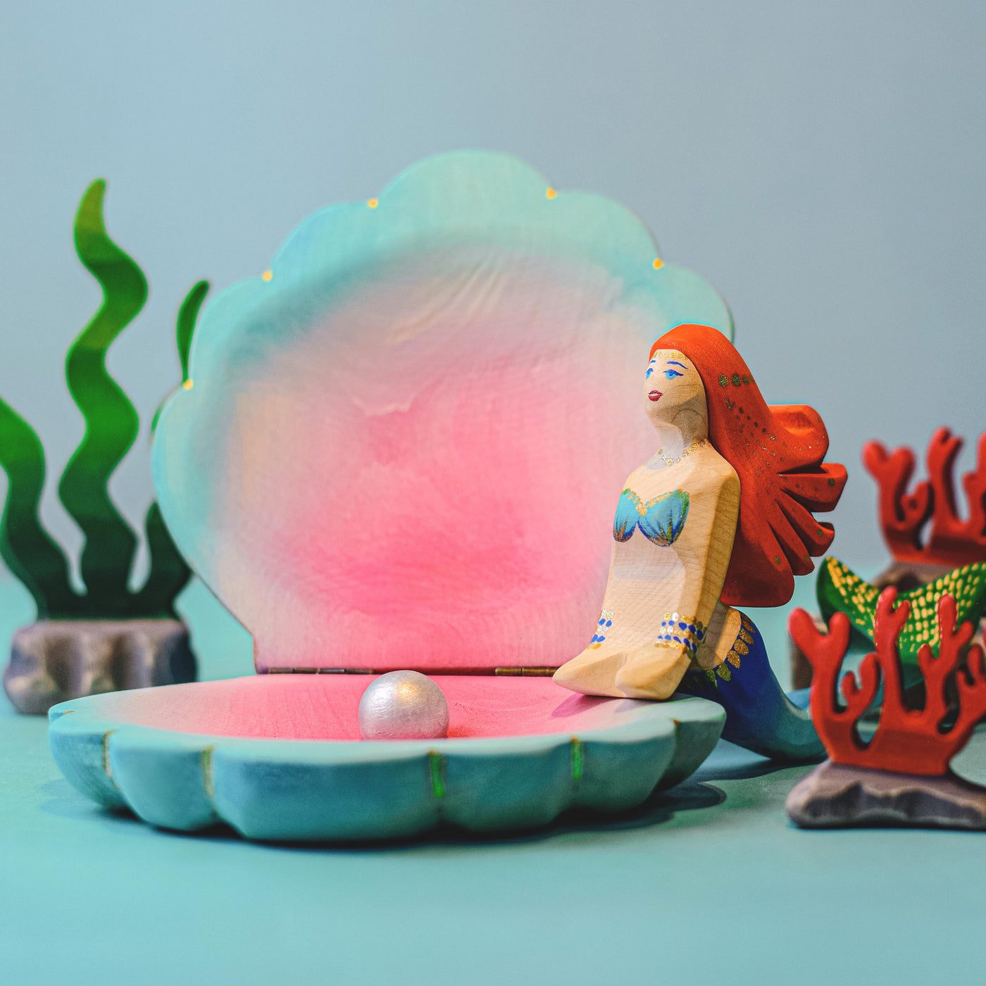 Bumbu Mermaid and Shell Set
