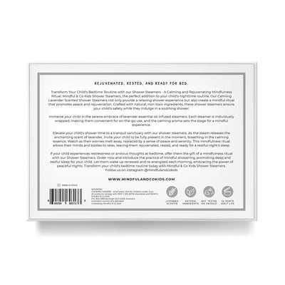 Sensory Shower Steamers