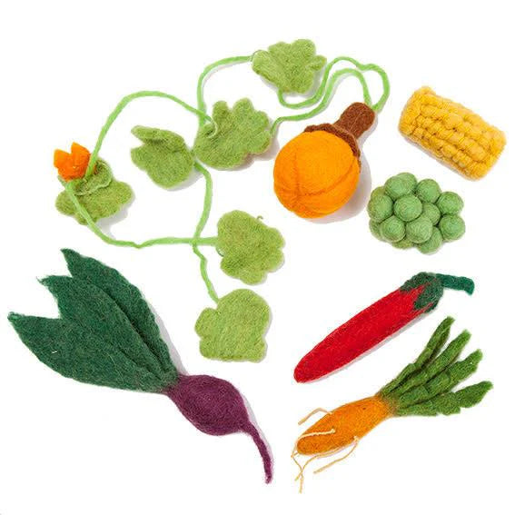 Mini Felt Vegetable Boxed Set