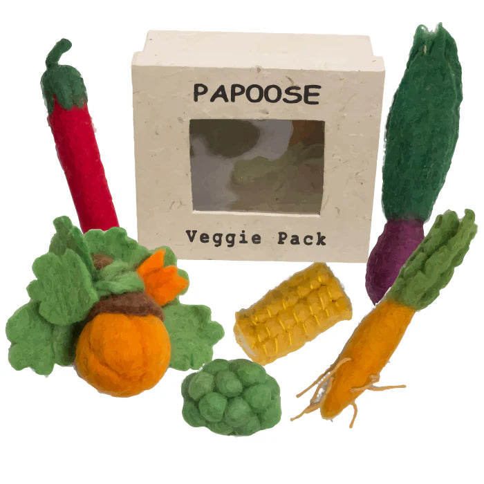 Mini Felt Vegetable Boxed Set