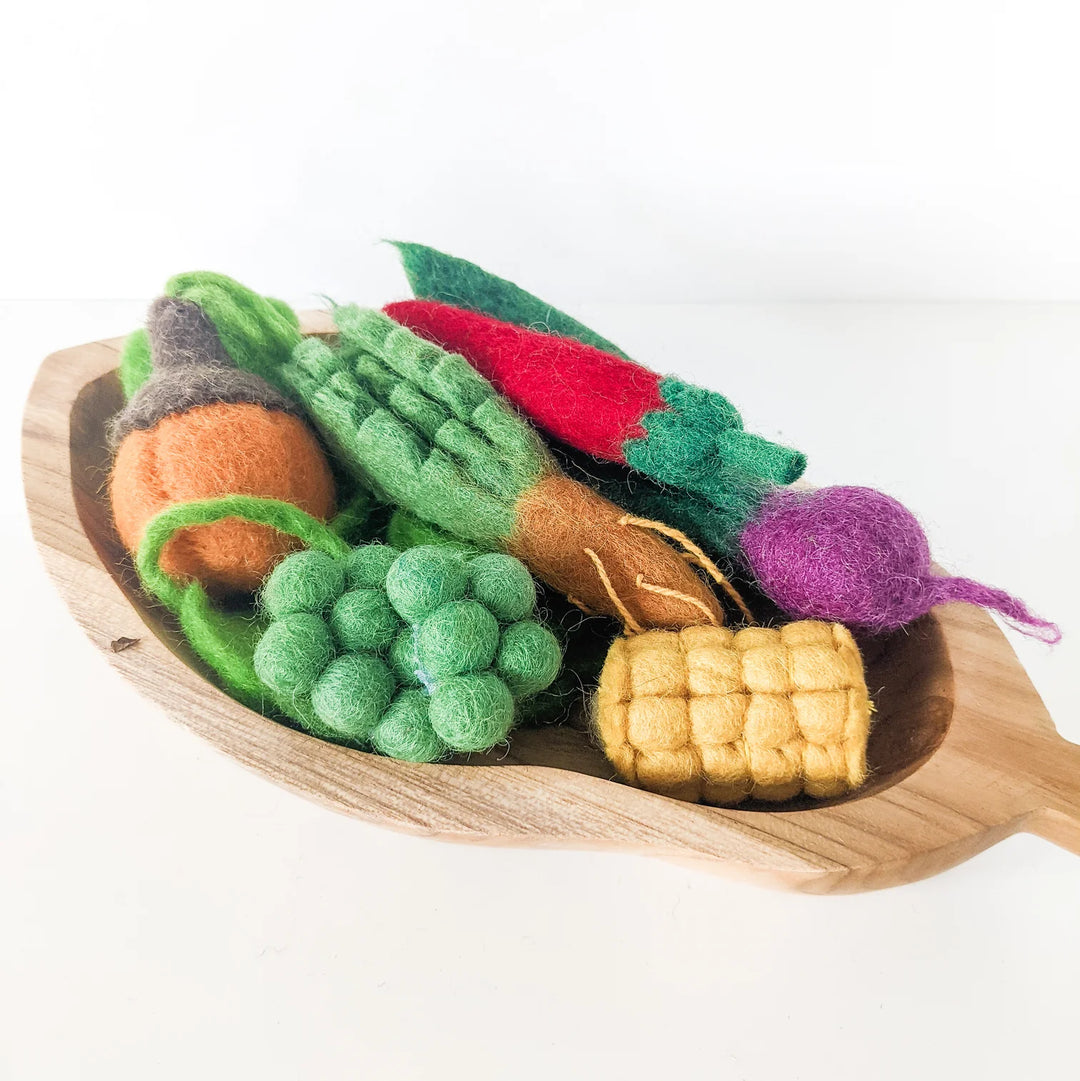 Mini Felt Vegetable Boxed Set