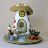 Mushroom House with Carrot Garden Mat · view 3