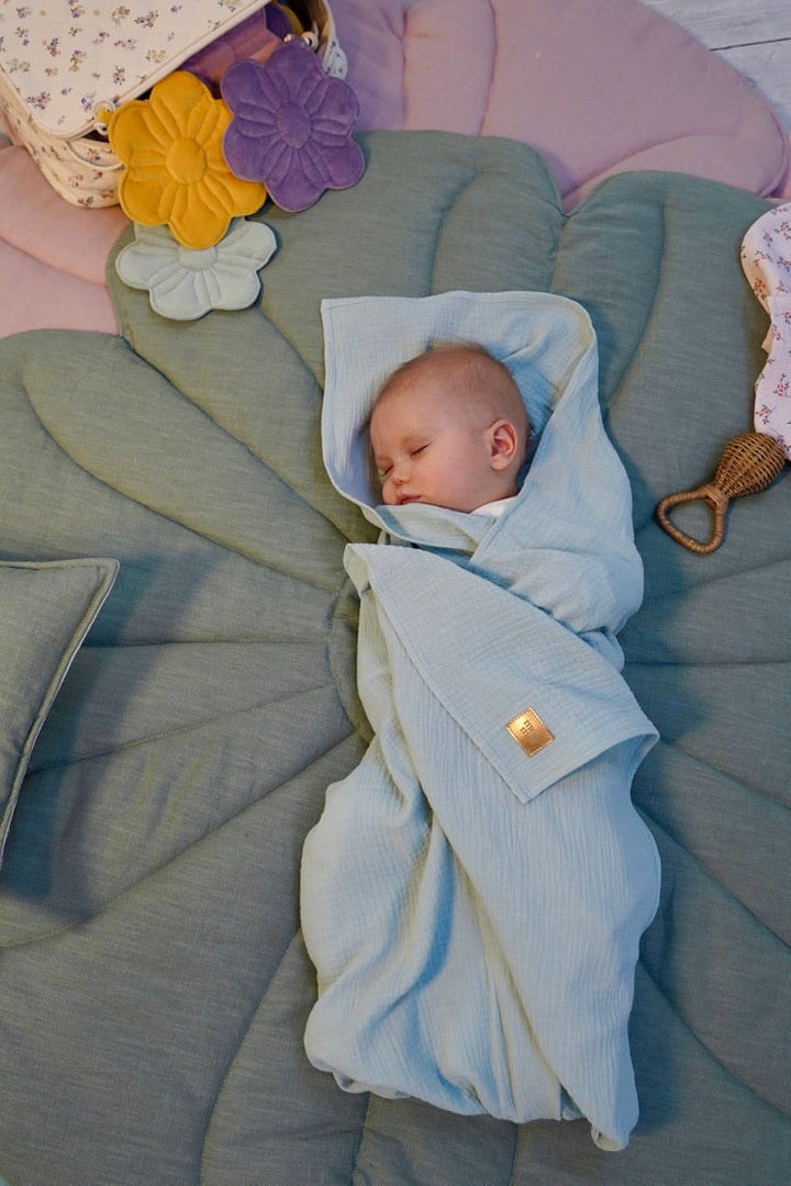 Muslin "Cream" Baby Swaddle Blanket