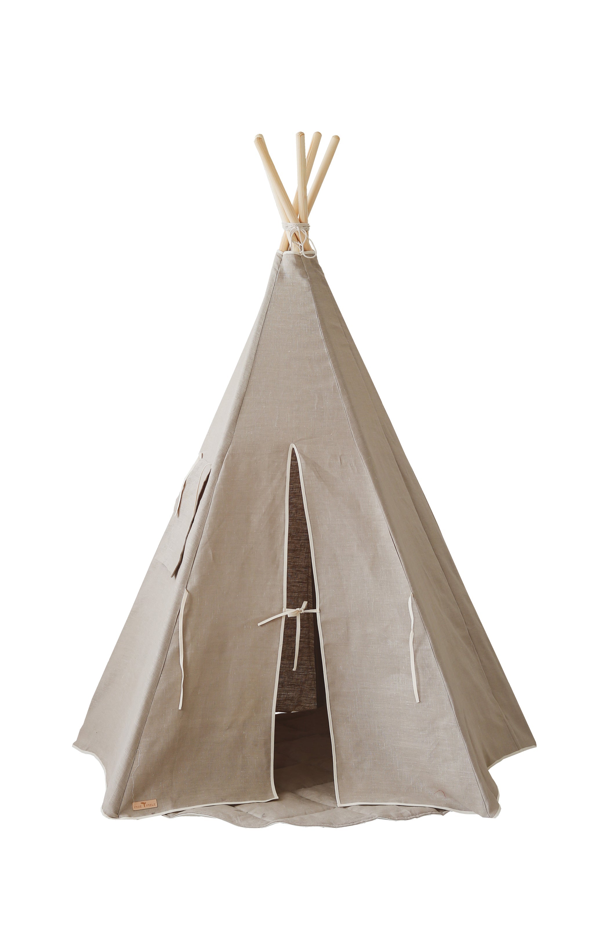 small teepee tent Teepee Tent “Natural Linen”