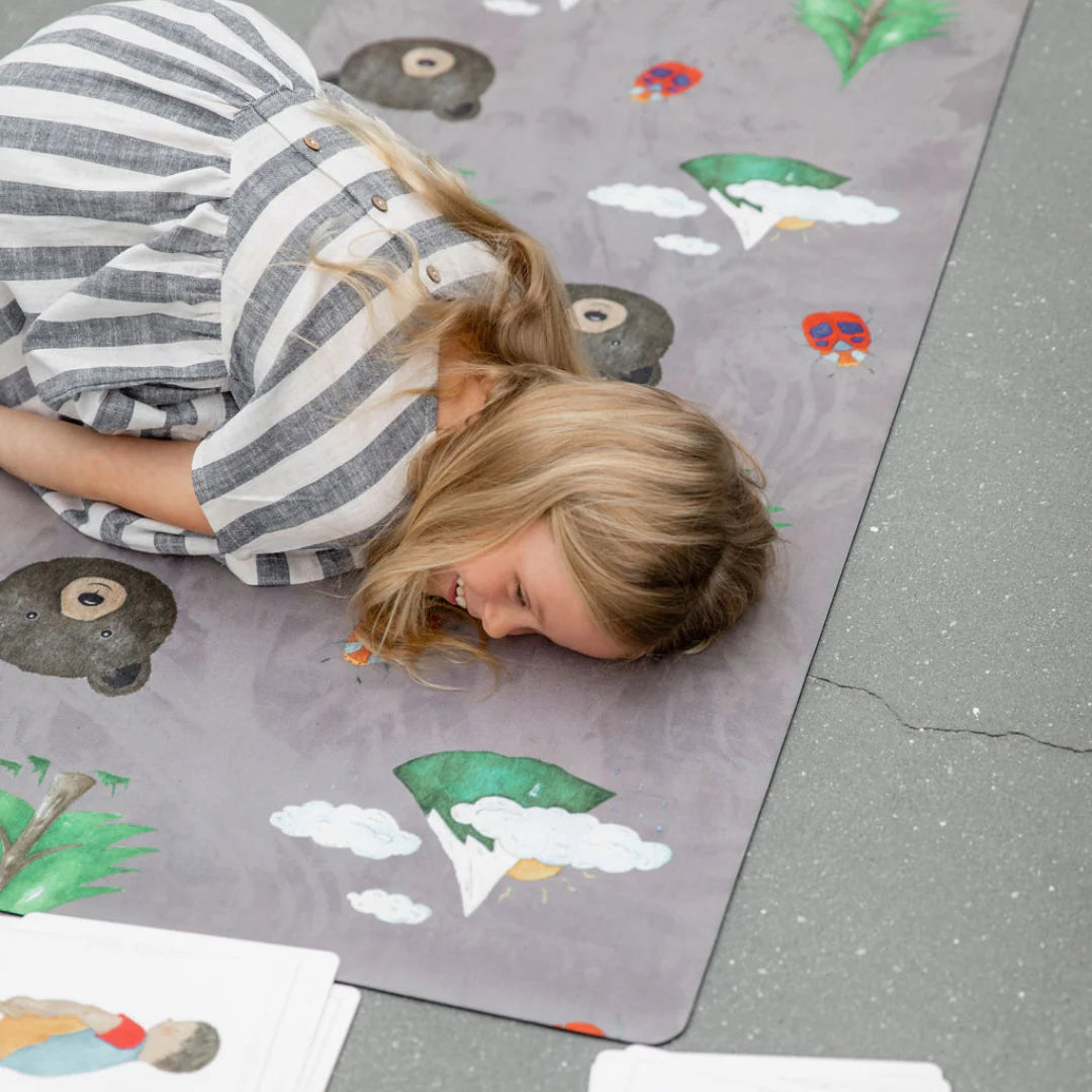 Mindful and Co Kids Yoga Mat, Nature