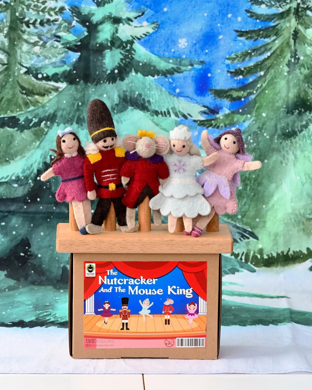 Pre-Order Nutcracker and the Mouse King Finger Puppet Set (Ships in mid-November)