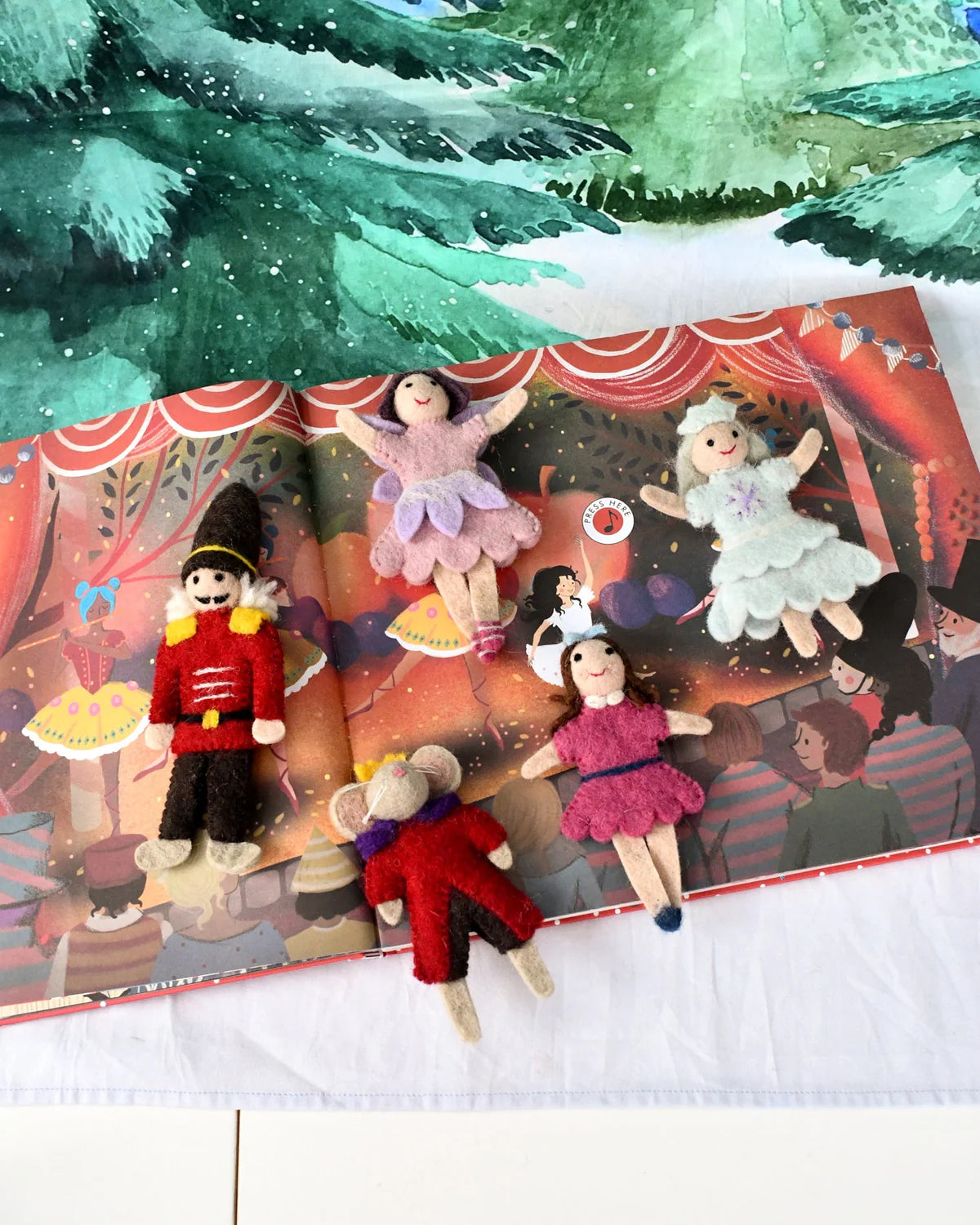 Pre-Order Nutcracker and the Mouse King Finger Puppet Set (Ships in mid-November)